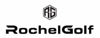 RG ROCHEL GOLF logo