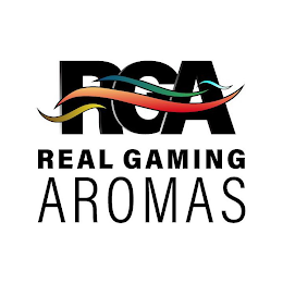 RGA REAL GAMING AROMAS logo