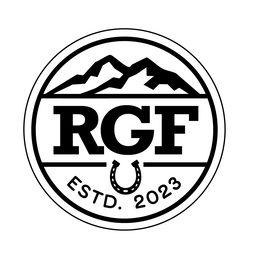 RGF ESTD. 2023 logo
