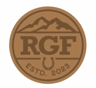 RGF ESTD. 2023 logo