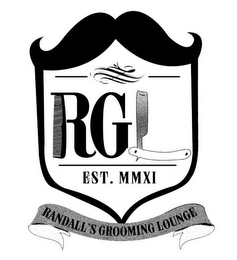 RGL EST. MMXI RANDALL'S GROOMING LOUNGE logo