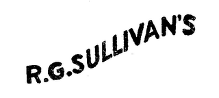 R.G.SULLIVAN'S logo