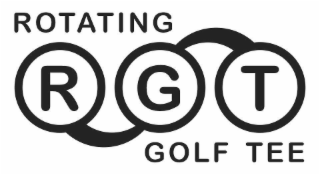 RGT ROTATING GOLF TEE logo