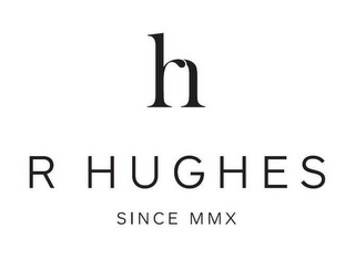 RH R HUGHES SINCE MMX logo