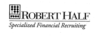 RH ROBERT HALF SPECIALIZED FINANCIAL RECRUITING logo