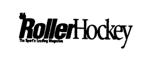 RH ROLLER HOCKEY THE SPORT'S LEADING MAGAZINE logo