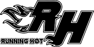 RH RUNNING HOT logo