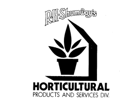 R.H. SHUMWAY'S HORTICULTURAL PRODUCTS AND SERVICES DIV. logo
