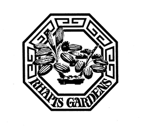 RHAPIS GARDENS logo