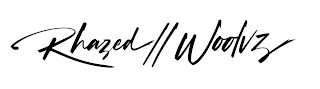 RHAZED//WOOLVZ logo