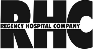 RHC REGENCY HOSPITAL COMPANY logo