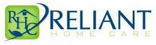 RHC RELIANT HOME CARE logo