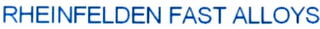 RHEINFELDEN FAST ALLOYS logo