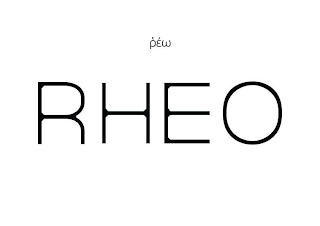 RHEO logo