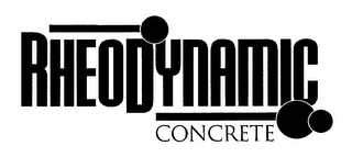 RHEODYNAMIC CONCRETE logo