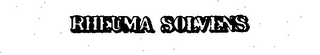 RHEUMA SOLVENS logo