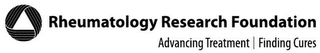 RHEUMATOLOGY RESEARCH FOUNDATION ADVANCING TREATMENT FINDING CURES logo