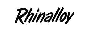 RHINALLOY logo