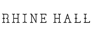 RHINE HALL logo