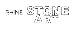 RHINE STONE ART logo
