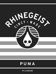 RHINEGEIST CINCY · MADE PUMA PILSNER logo