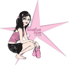 RHINESTONE BABES FLIP FLOPS WITH ROCKS! logo