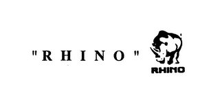 "RHINO" logo
