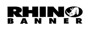 RHINO BANNER logo