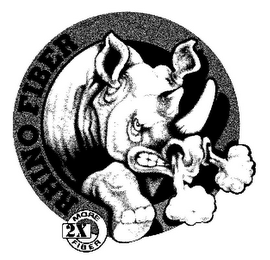 RHINO FIBER 2X MORE FIBER logo