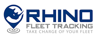 RHINO FLEET TRACKING TAKE CHARGE OF YOUR FLEET logo