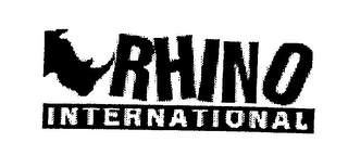 RHINO INTERNATIONAL logo