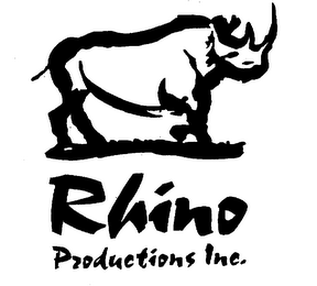 RHINO PRODUCTIONS INC. logo