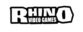 RHINO VIDEO GAMES logo