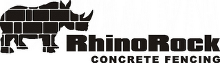 RHINOROCK CONCRETE FENCING logo