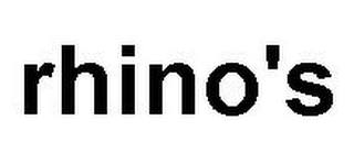 RHINO'S logo