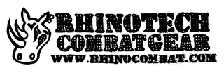RHINOTECH COMBATGEAR WWW.RHINOCOMBAT.COM logo