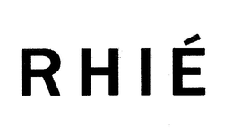 RHIÉ logo