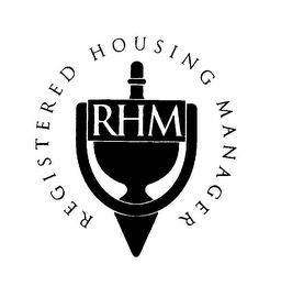 RHM REGISTERED HOUSING MANAGER logo