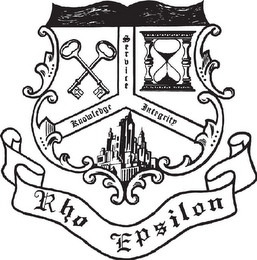 RHO EPSILON KNOWLEDGE SERVICE INTEGRITY logo