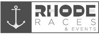 RHODE RACES & EVENTS logo