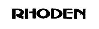 RHODEN logo