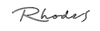 RHODES logo