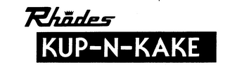 RHODES KUP-N-KAKE logo