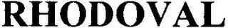 RHODOVAL logo