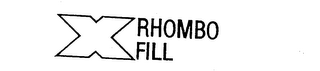 RHOMBO FILL X logo