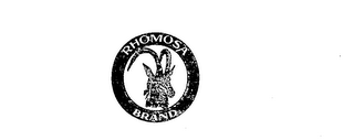 RHOMOSA BRAND logo