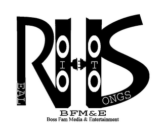 RHS EAL IT ONGS BFM&E BOSS FAM MEDIA & ENTERTAINMENT logo