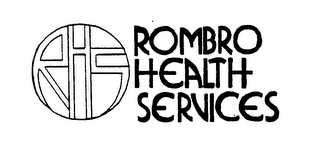 RHSROMBRO HEALTH SERVICES logo