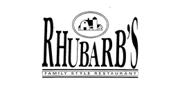 RHUBARB'S FAMILY STYLE RESTAURANT logo