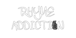 RHYME ADDICTION logo